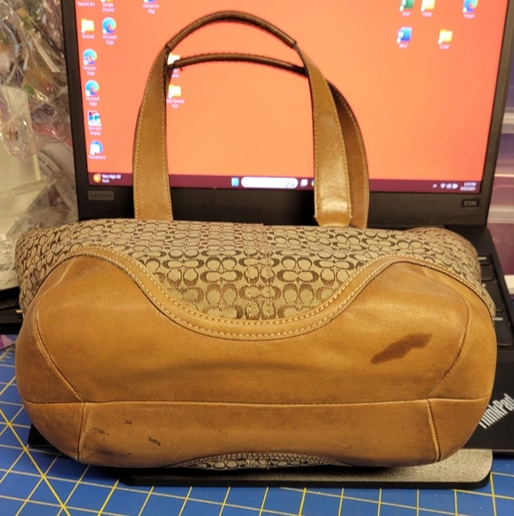 Coach Soho Signature C Tote 7081 Bag Preloved Mfg Early 2000s - Picture 5 of 16